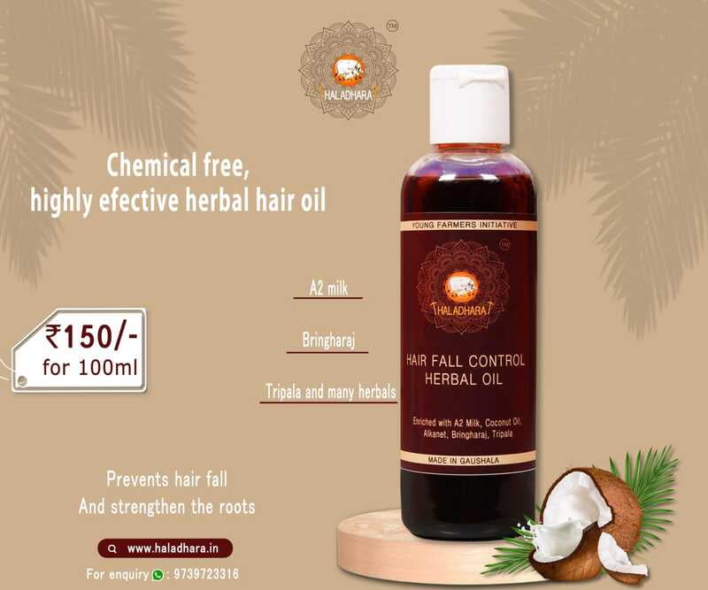 Herbal hair oil