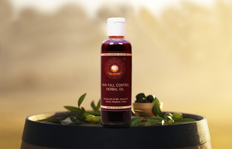 Herbal hair oil